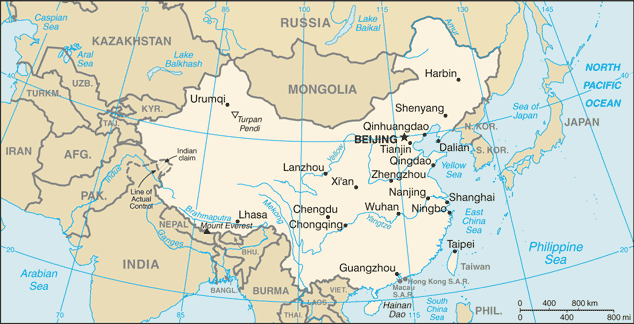 china map